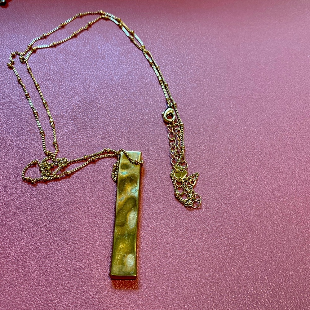 Parklane Gold bar necklace